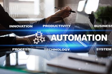 Otomasyon kavramı bir yenilik, teknoloji ve iş süreçlerinde verimliliğin artırılması olarak.