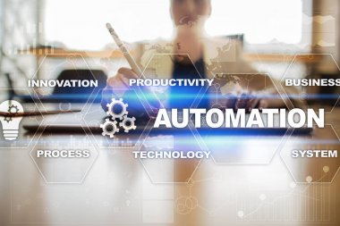 Otomasyon kavramı bir yenilik, teknoloji ve iş süreçlerinde verimliliğin artırılması olarak.