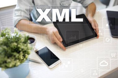 XML Web geliştirme. Internet ve teknoloji kavramı.