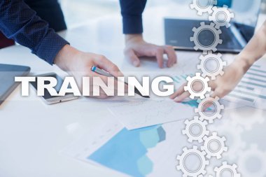 Eğitim ve geliştirme profesyonel büyüme. Internet ve eğitim kavramı.