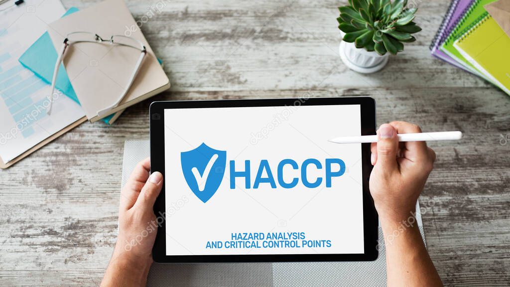 HACCP - Hazard Analysis and Critical Control Point. Standard and certification, quality control management rules