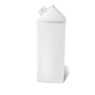 Boş gerçekçi ambalaj düzeni ile vidalı kapak 