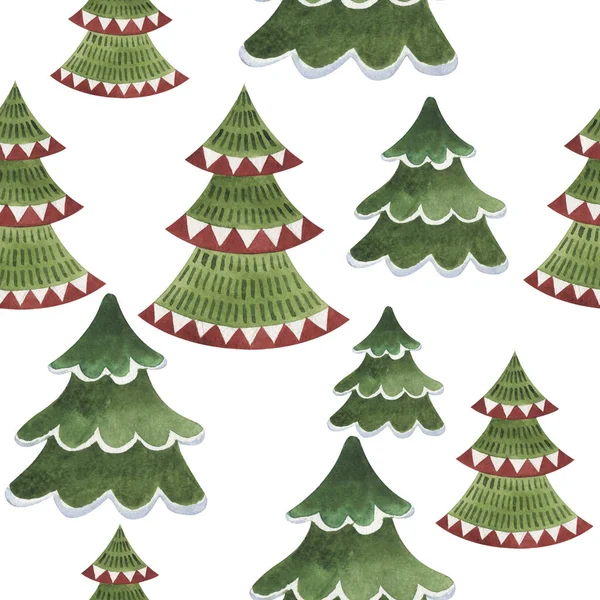 Natale simbolo di vacanza invernale in stile acquerello isolato — Foto Stock