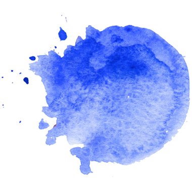 Sulu Boya renkli doku illüstrasyon.