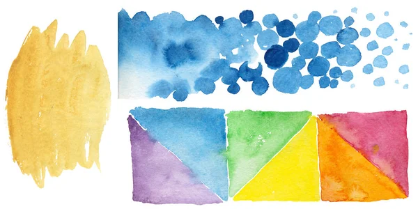 Watercolor colorful texture illustration. — Stock Photo, Image