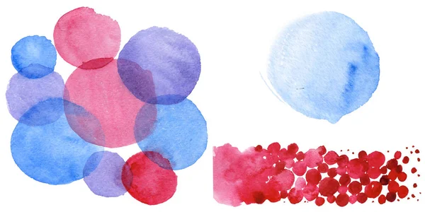 Sulu Boya renkli doku illüstrasyon.