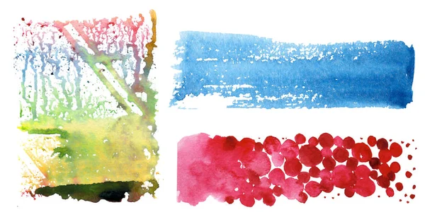 Illustration de texture colorée aquarelle . — Photo