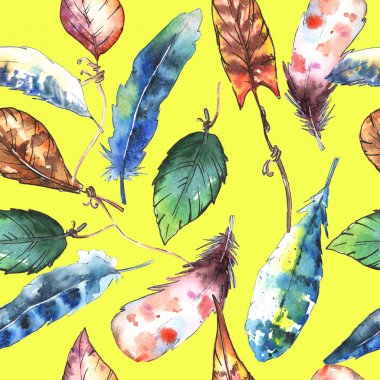 kuş tüyü desen Wing