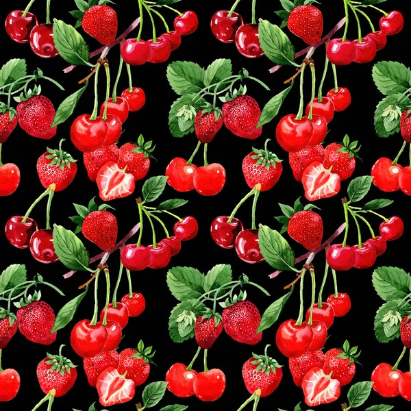 Kiraz sağlıklı gıda desen 