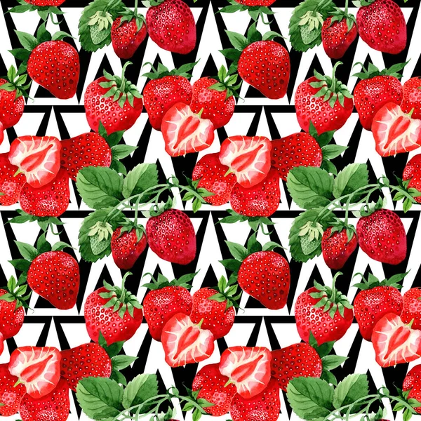 Erdbeere gesunde Ernährung — Stockfoto