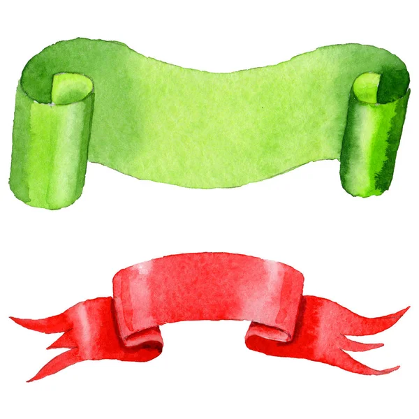 Suluboya tatil renkli şerit yay illüstrasyon tebrik.