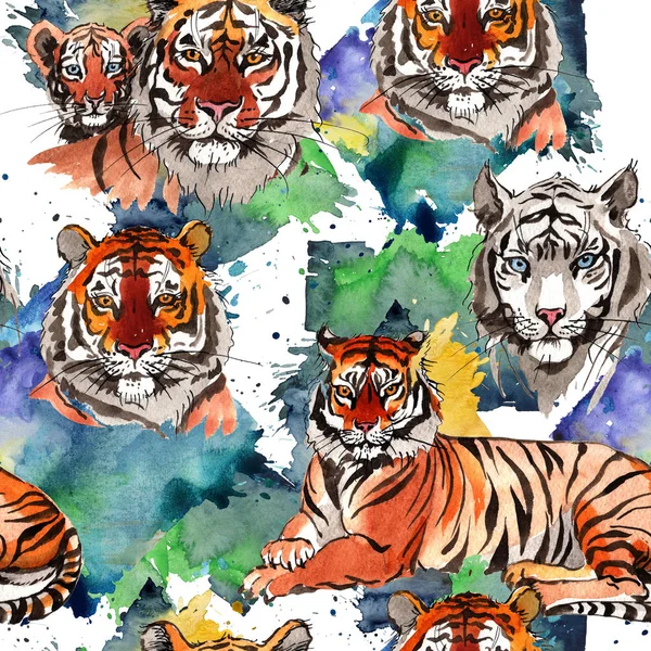 Tygrysy egzotyczny wzór — Zdjęcie stockowe