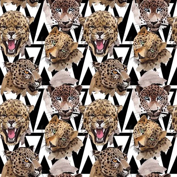 Exotische luipaarden patroon — Stockfoto