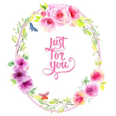 Eustoma çiçek çelenk 