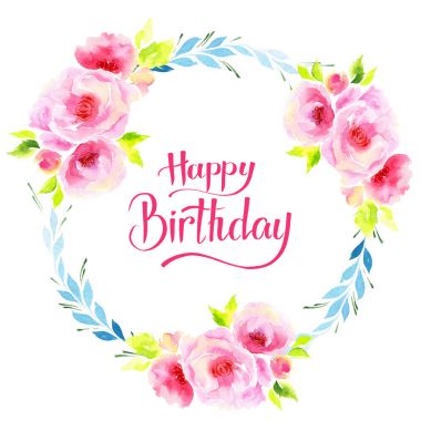 Eustoma çiçek çelenk 