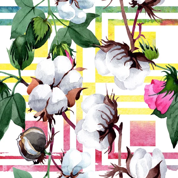 Pamuk suluboya tarzında çiçek desenli.