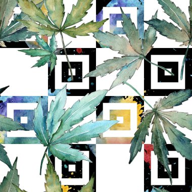 Esrar desen bir suluboya tarzında bırakır..