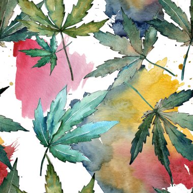 Esrar desen bir suluboya tarzında bırakır..