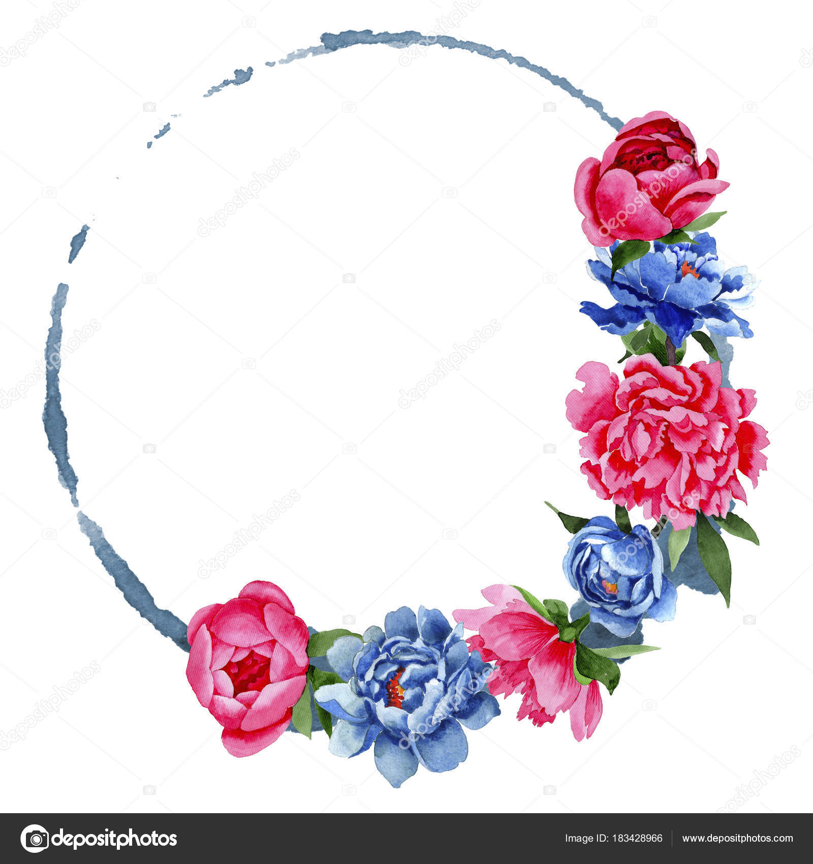 pix Background Red And Blue Flower Border https depositphotos com 183428966 stock photo wildflower red and blue peonies html