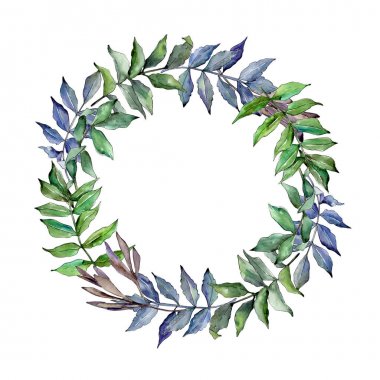 Kül çelenk suluboya tarzında bırakır..