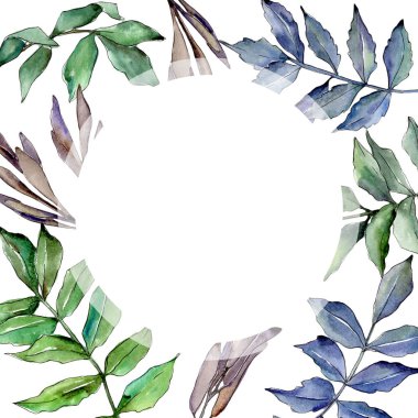 Kül çerçeve bir suluboya tarzında bırakır..