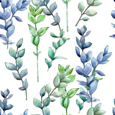 Şimşir desen bir suluboya tarzında bırakır..