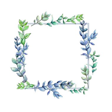 Şimşir çelenk suluboya tarzında bırakır..