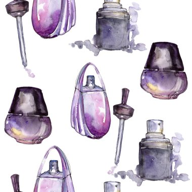 Moda aksesuarları glamour illüstrasyon. Trendy moda kıyafet Giyim Aksesuarları ayarla.