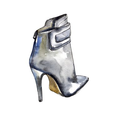 Moda aksesuarları glamour illüstrasyon. Trendy moda kıyafet Giyim Aksesuarları ayarla.