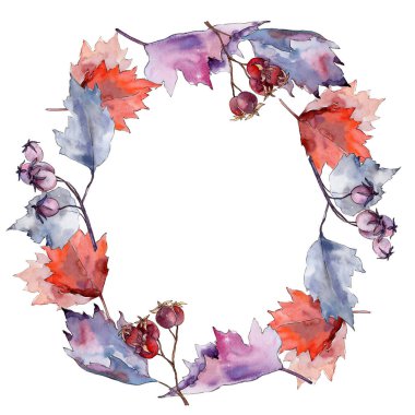 Alıç yaprağı. Yaprak bitki çerçeve Botanik Bahçe çiçek yaprakları.