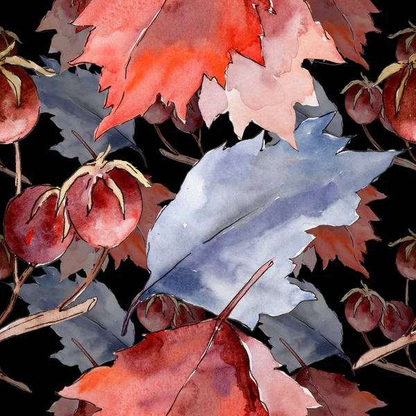 Глоду листя. Лист заводу візерунок ботанічний сад квіткові листя. — стокове фото