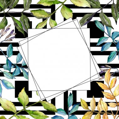 Bir suluboya stil çerçevesi içinde kül bırakır.