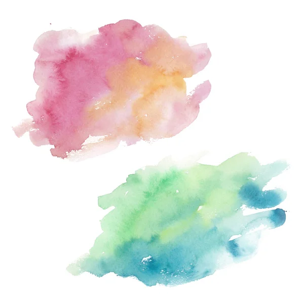 Bunte Textur Illustration in einem Aquarell-Stil isoliert. — Stockfoto