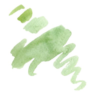 Soyut suluboya kağıdı sıçrama şekilleri çizim izole. Resimde aquarelle arka planı için.