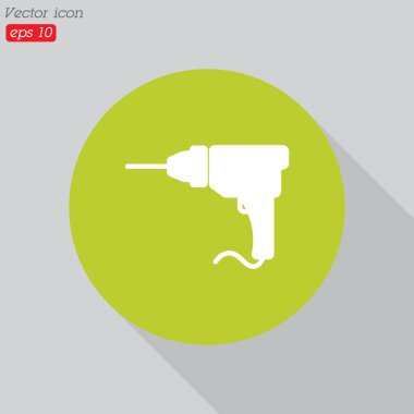 Matkap basit simgesi