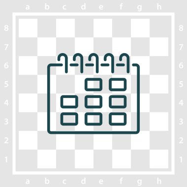 Takvim satırı simgesi