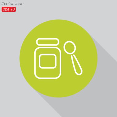 Bebek gıda simgeler