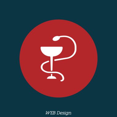 design of Hospital symbol clipart