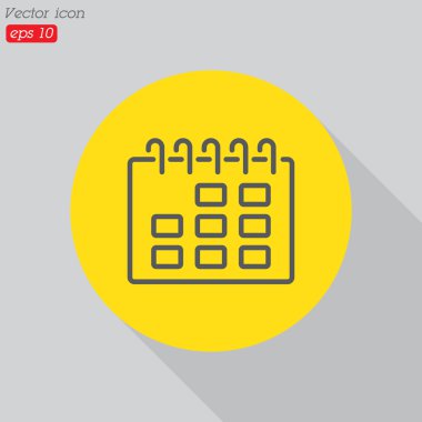 Takvim satırı simgesi