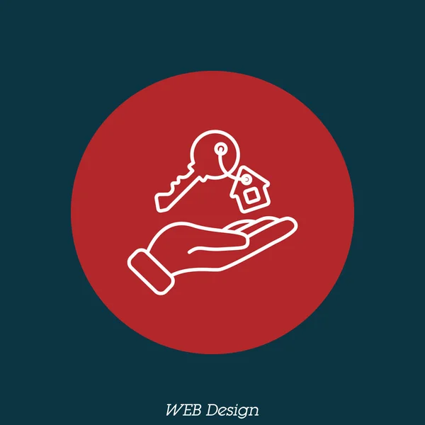 Design der Handsymbole — Stockvektor