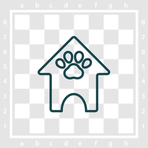 Design of Animal House — Stock Vector