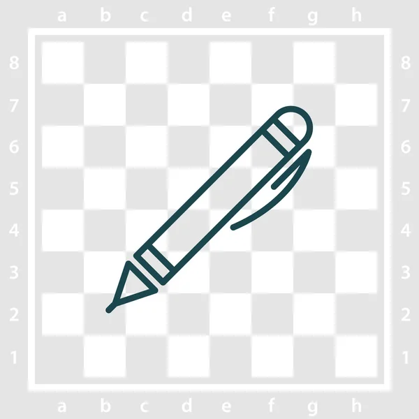 Ref-pen — стоковый вектор