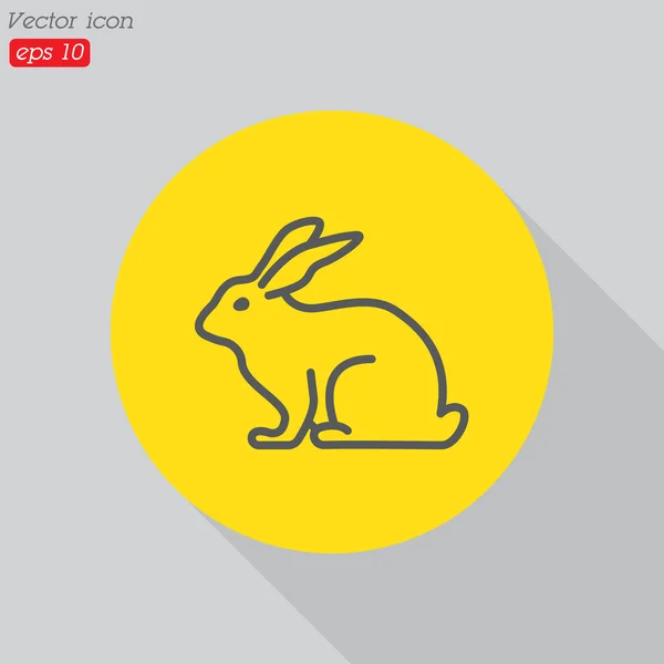 兔简单图标 — 图库矢量图片
