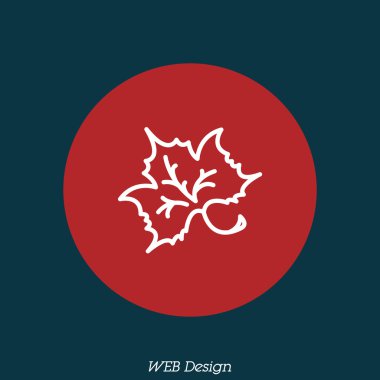 Akçaağaç yaprağı simgesi