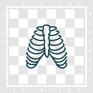 Kaburga satırı simgesi 