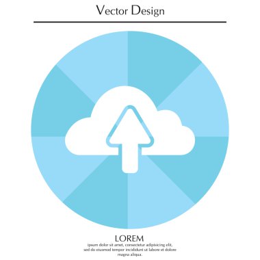bulut depolama simgesi