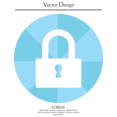 Asma kilit satırı simgesi