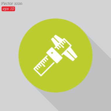 Kaliper basit simgesi