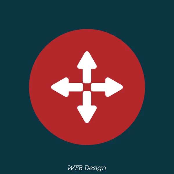 Design av pilar-ikonen — Stock vektor