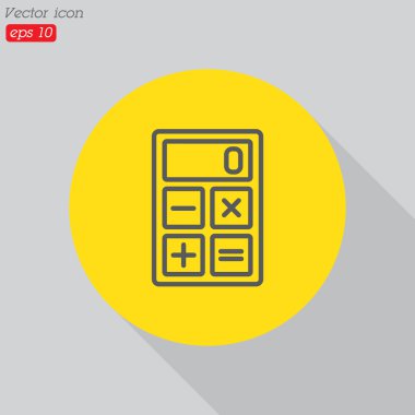 Hesap makinesi satır simgesi